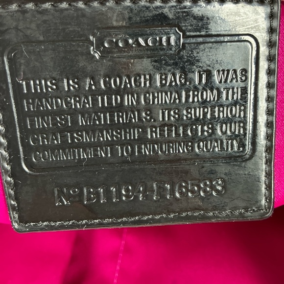 Coach Y2K Poppy Graffiti‎ Daisy Floral Hand Tote Crossbody Satin Bag - Picture 11 of 13